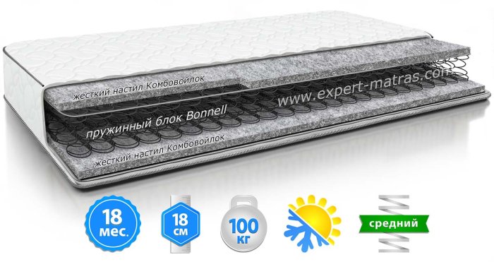 Матрац Econom Line EKO-LITE 2 / ЕКО-ЛАЙТ 2 90х200 см