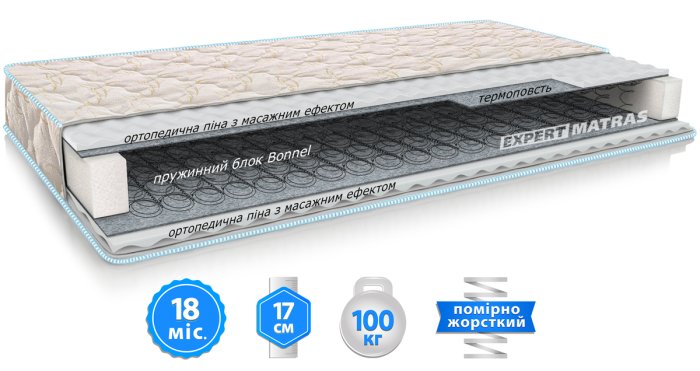 Матрас ЭКО 42 90х200 см