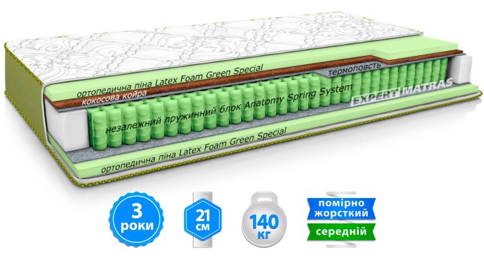 Матрац AZURE / АЗУР 160х200 см