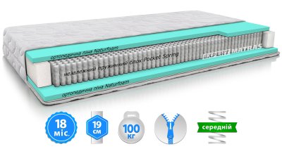 Дитячий матрац ACTIVE BABY / ЕКТІВ БЕЙБІ Дитячий матрац ACTIVE BABY / ЕКТІВ БЕЙБІ