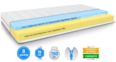 Матрас AURUM SPACE / АУРУМ СПЕЙС 80х190 см