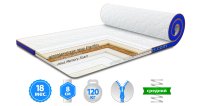 Матрас топпер MEMO 2in1 KOKOS / МЕМО 2в1 КОКОС 120х190 см