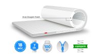 Матрац топер WHITE / УАЙТ 80х190 см