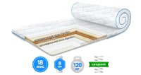 Матрас топпер FLEX KOKOS / ФЛЕКС КОКОС 144х188 см